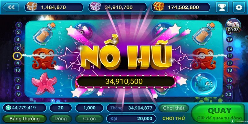 Nhận thưởng nhanh chóng từ game quay hũ 